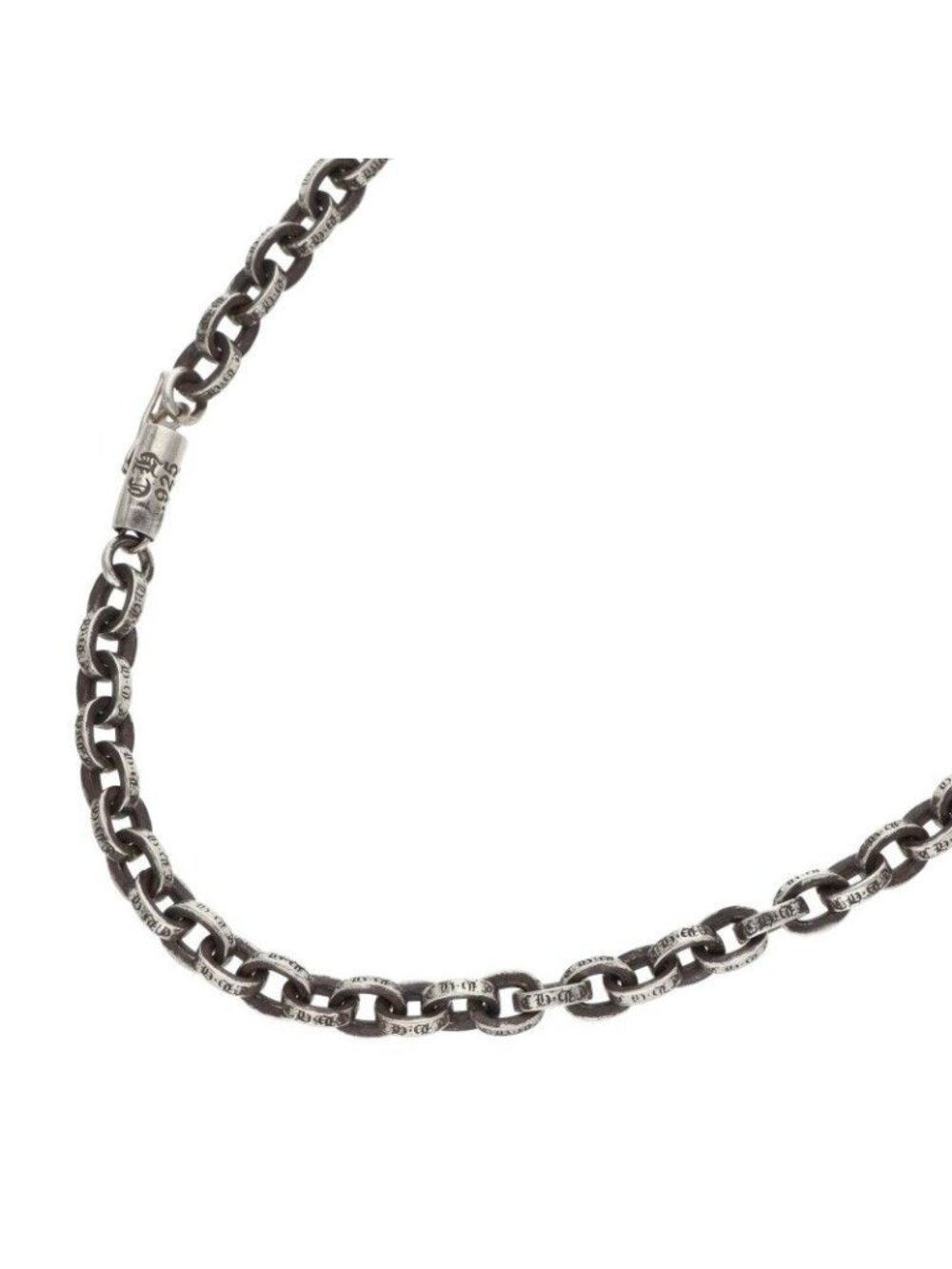 Chrome Hearts Paper Chain 20 Silver Necklace